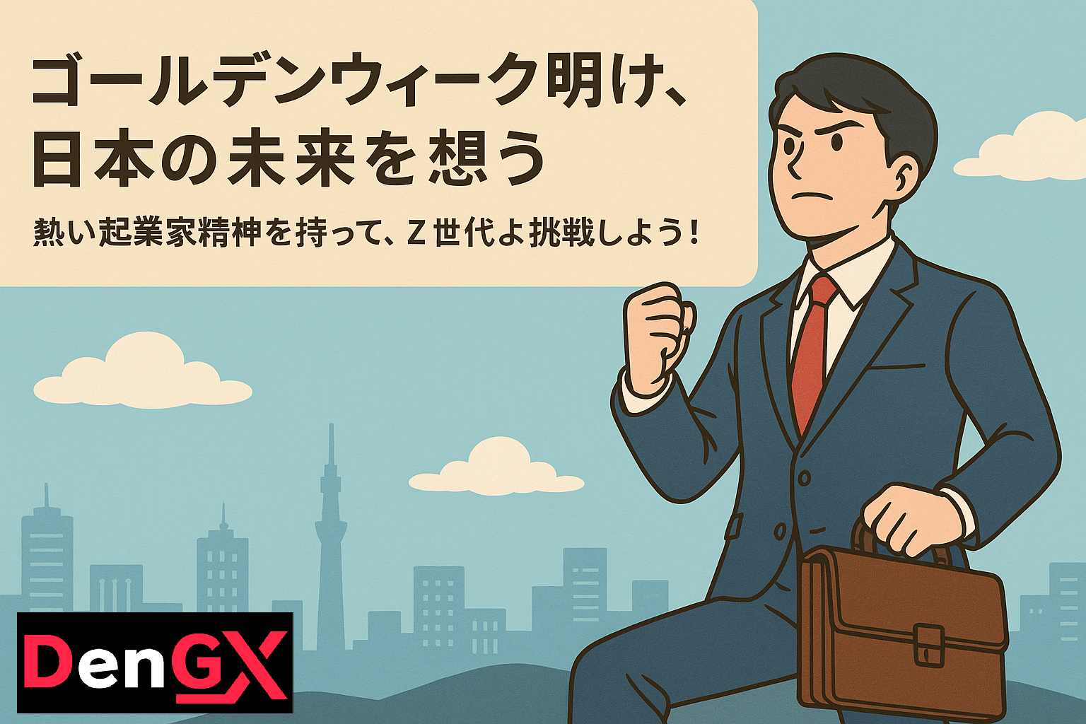 ゴールデンウィーク明け、日本の未来を想う